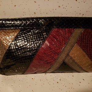 Genuine Snakeskin clutch/crossbody